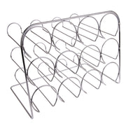 Bartender Wine Rack 12 Bottle - Chrome