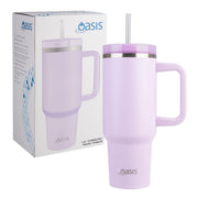 Oasis Stainless Steel Double Wall Insulated Commuter Travel Tumbler 1.2l ORCHID