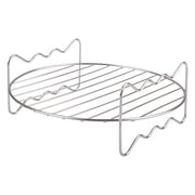 Appetito Stainless Steel Round Air Fryer Rack 22cm Dia