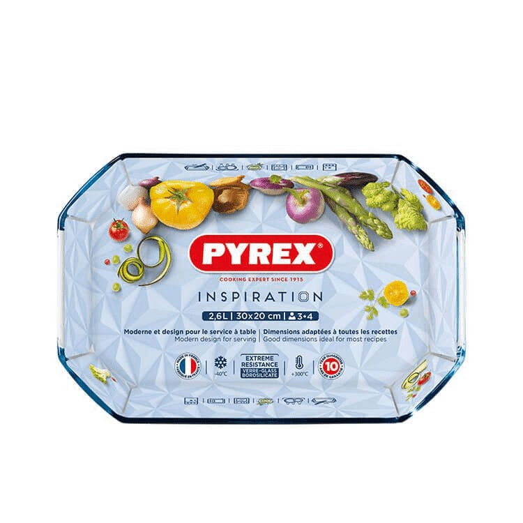 Pyrex Inspiration 2.6L Rectangular Roaster