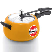 Hawkins Ceramic-coated Contura 5 Litre - Mustard Yellow Pressure Cooker - CMY50