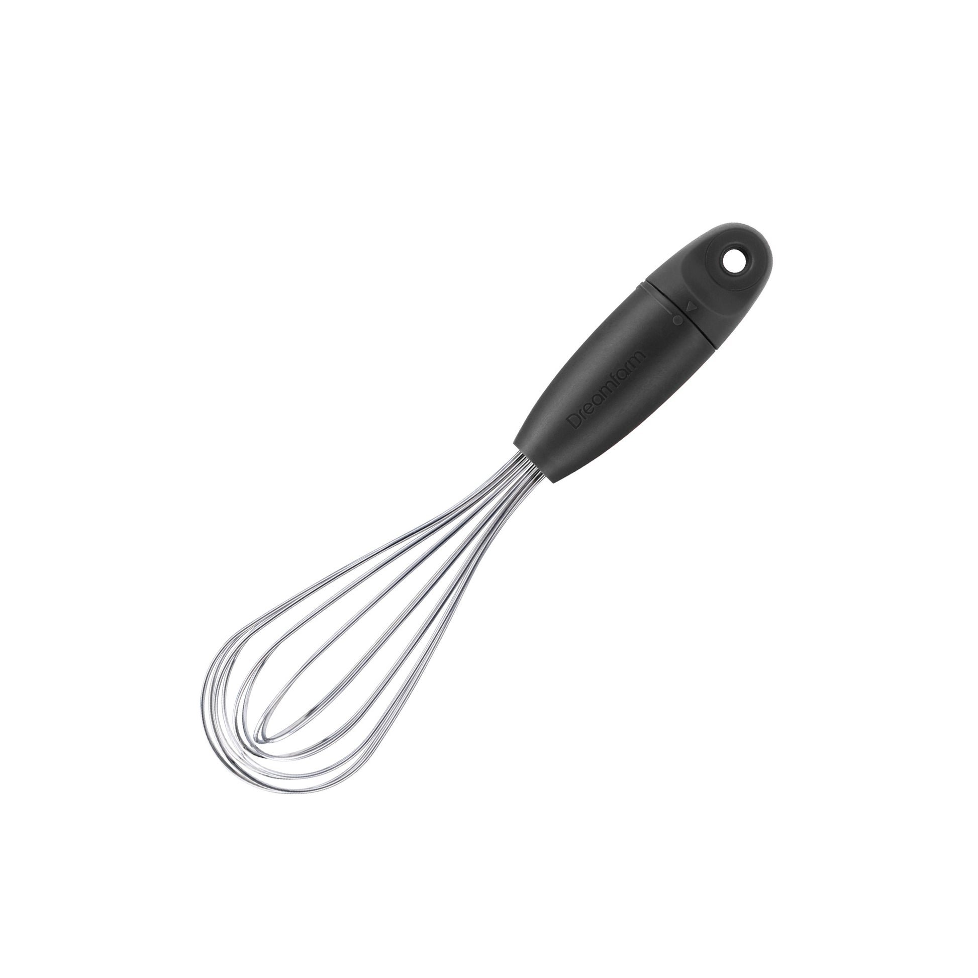 Dreamfarm Mini Flisk Fold Flat Balloon Whisk 23cm Black