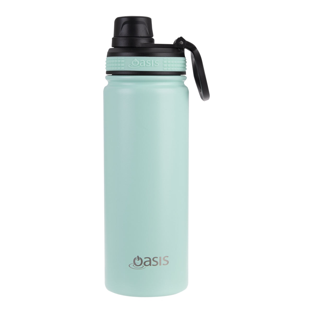 Oasis Stainless Steel Insulated Challenger Sports Bottle With Screw Cap 550ml - MINT