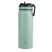 Oasis Stainless Steel Double Wall Insulated Challenger Sports Bottle 550ml - SAGE GREEN