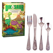 Childrens Dinosaur 4 Piece Cutlery Set