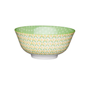 Mikasa Does it All Bowl 15.7cm - Geometric Grn