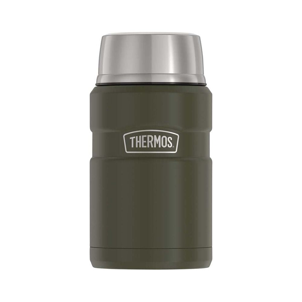 Thermos Stainless King Stainless Steel Vacuum Insulated Food Jar 710ml Army Green