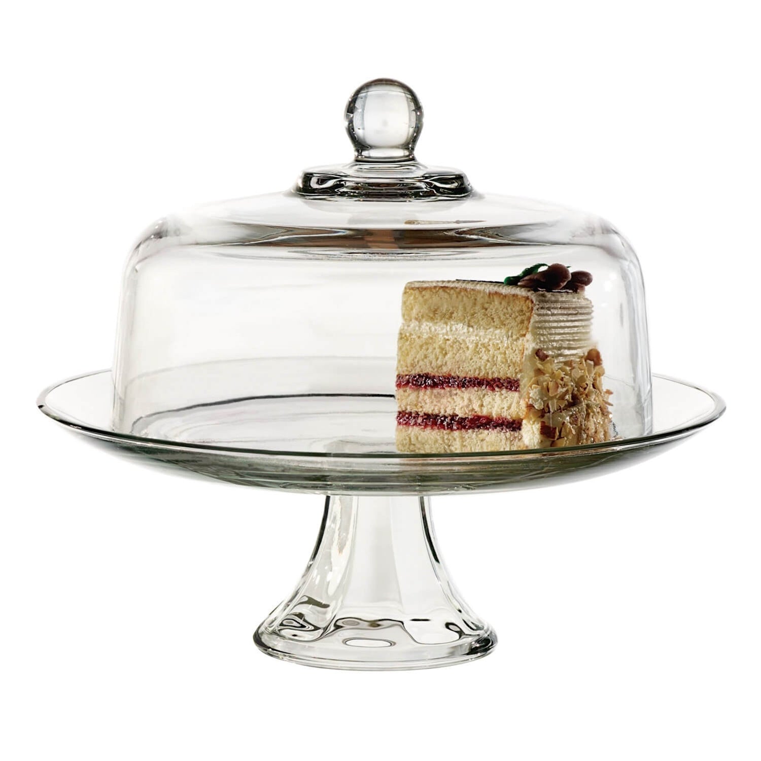 Anchor Hocking® Presence Cake Stand w/Domed Lid-2 Pc