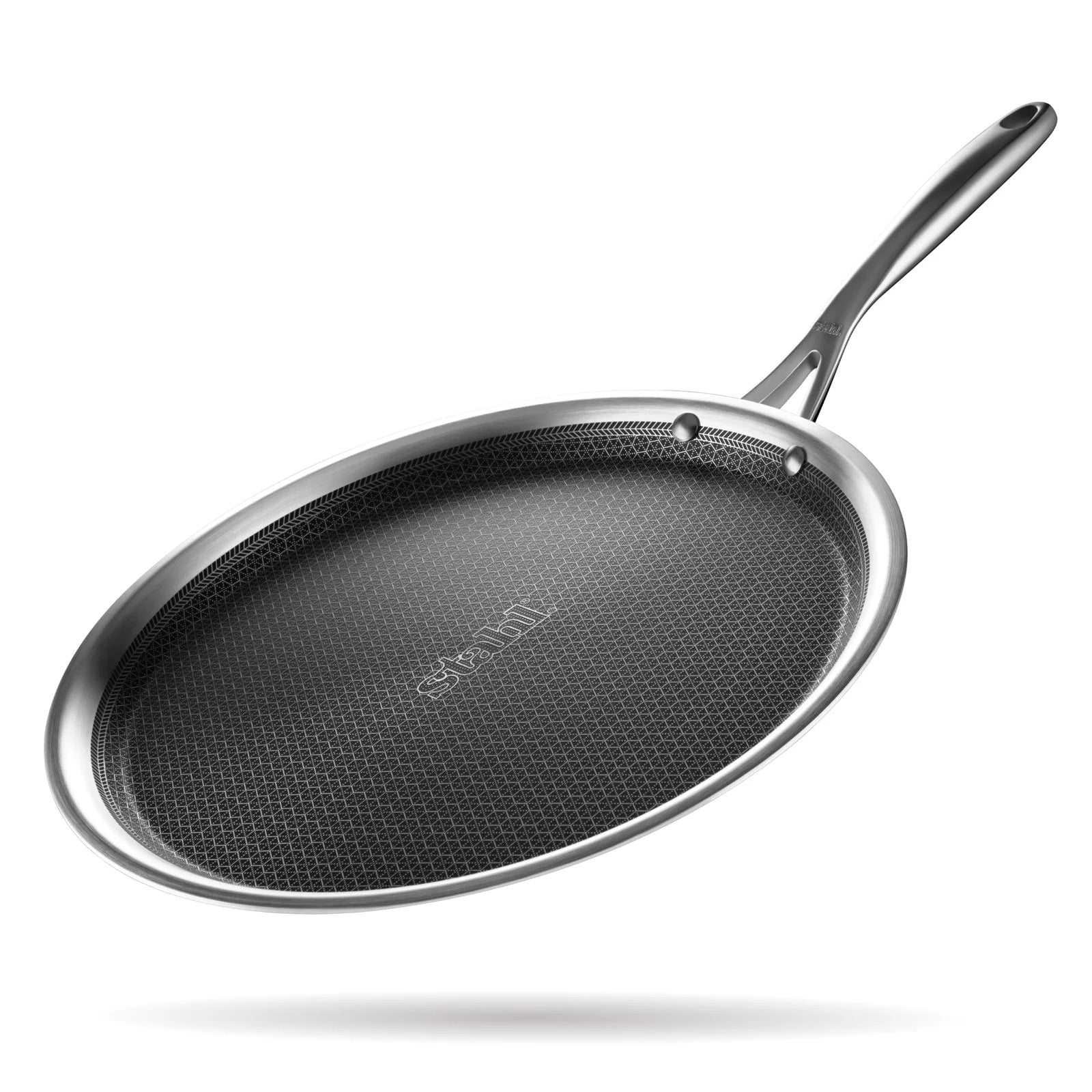Stahl 32cm Dosa Tawa - Triply Artisan Hybrid Series