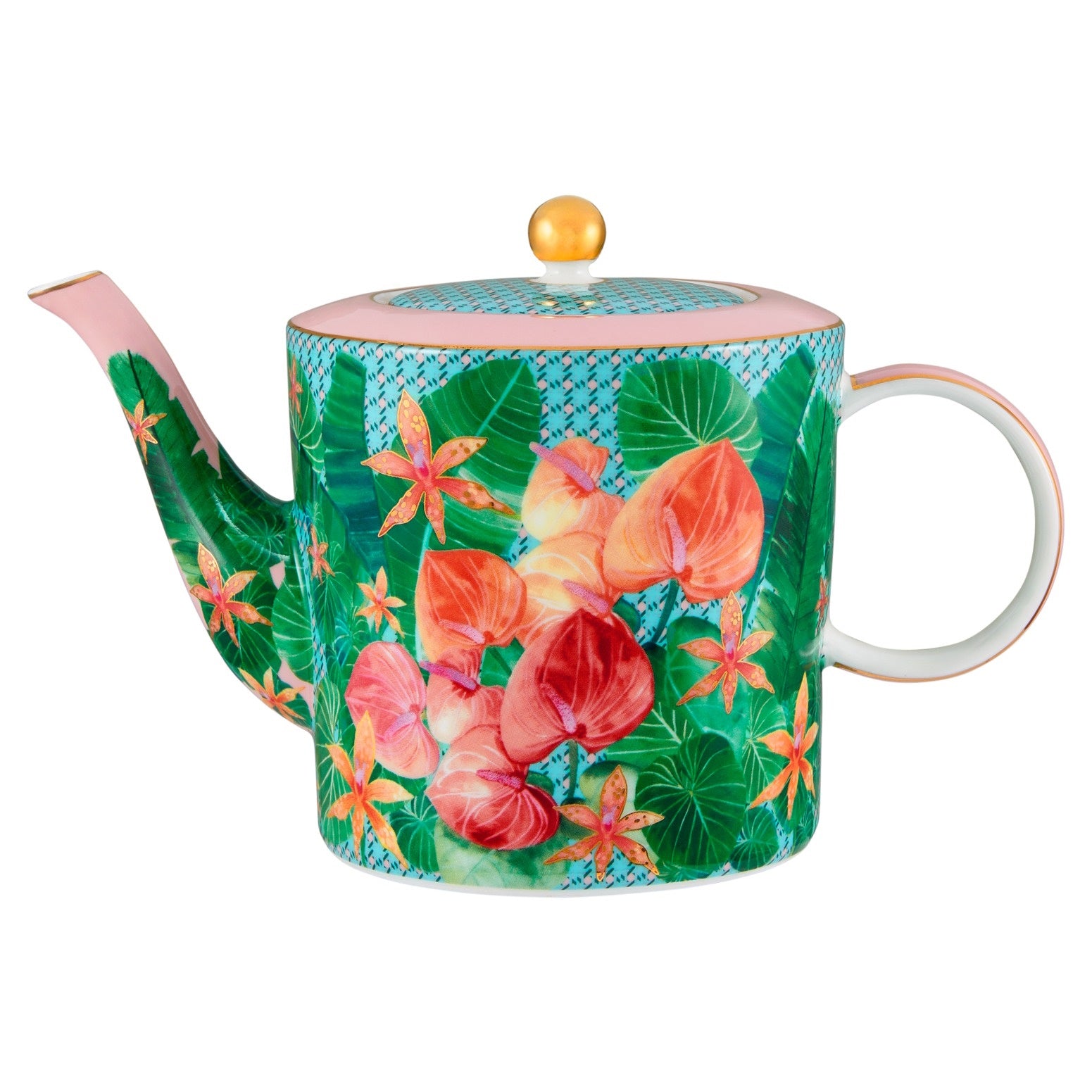 Maxwell & Williams Teas & C's Tropicana Teapot With Infuser 500ML Gift Boxed