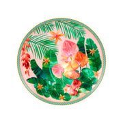 Maxwell & Williams Teas & C's Tropicana Coupe Plate 19.5cm Pink Gift Boxed