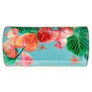 Maxwell & Williams Teas & C's Tropicana Rectangular Platter 25.5x11.5cm Blue Gift Boxed