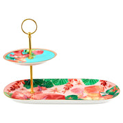 Maxwell & Williams Teas & C's Tropicana 2 Tiered Entertaining Set Gift Boxed