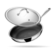 Stahl 26cm Triply Artisan Hybrid Fry Pan With Lid