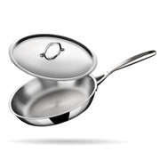 Stahl 26cm Triply Artisan Fry Pan With Lid