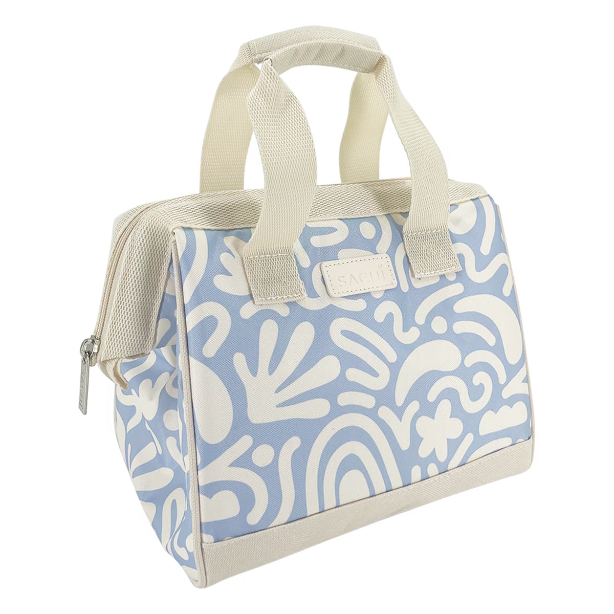 Sachi Style 34 Insulated Lunch Bag = Blue Squiggles