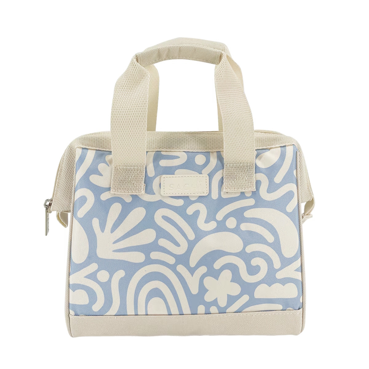 Sachi Style 34 Insulated Lunch Bag = Blue Squiggles