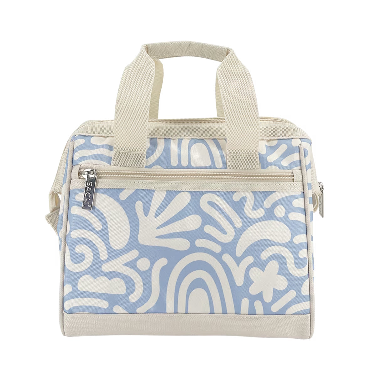 Sachi Style 34 Insulated Lunch Bag = Blue Squiggles