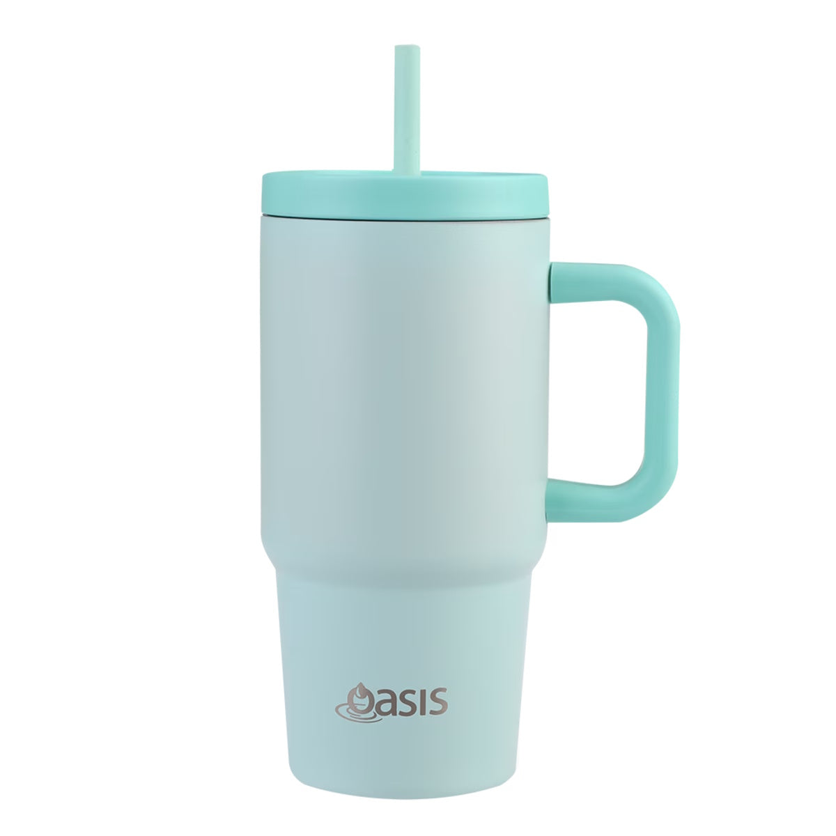 Oasis Stainless Steel Double Wall Insulated Jnr Commuter Travel Tumbler 700ml Mint