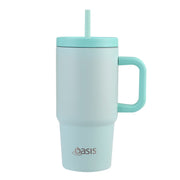 Oasis Stainless Steel Double Wall Insulated Jnr Commuter Travel Tumbler 700ml Mint