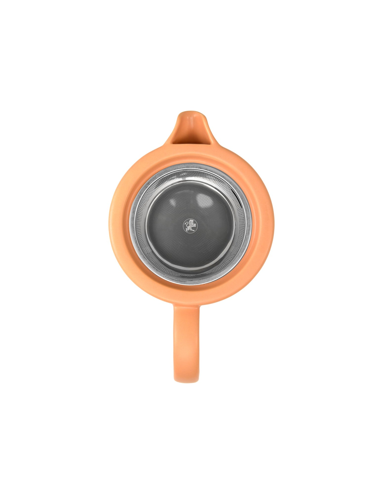 Maxwell & Williams Cafe Life Tea for One With Infuser 450ML Apricot Gift Boxed