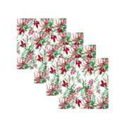 Maxwell & Williams Festive Flora Cotton Napkin Set of 4 45x45cm