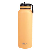 Oasis Stainless Steel Double Wall Insulated Challenger Sports Bottle 1.1L - Neon Orange