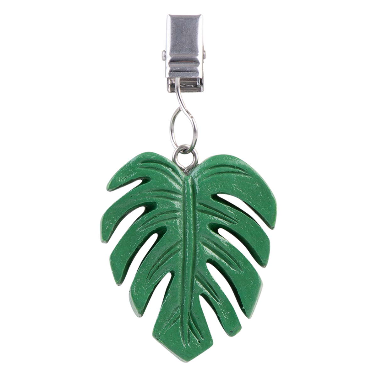 Alfresco Lane Tablecloth Weights Set 4 - Monstera Leaf - Green
