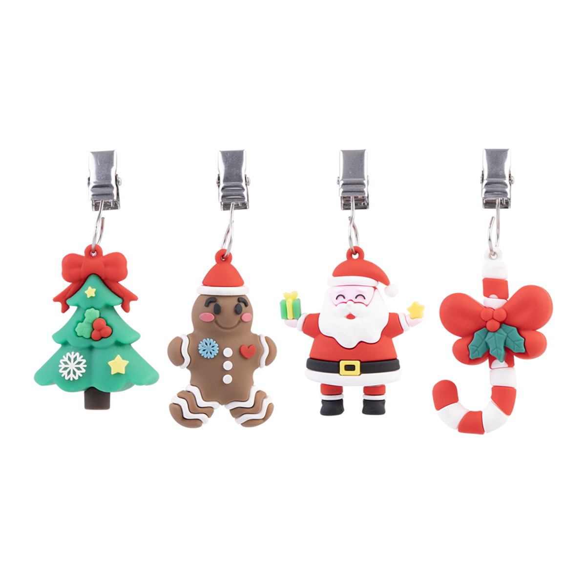 Alfresco Lane Tablecloth Weights Set 4 - Christmas
