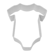 Baby Bodysuit Cookie Cutter 10cm (White)