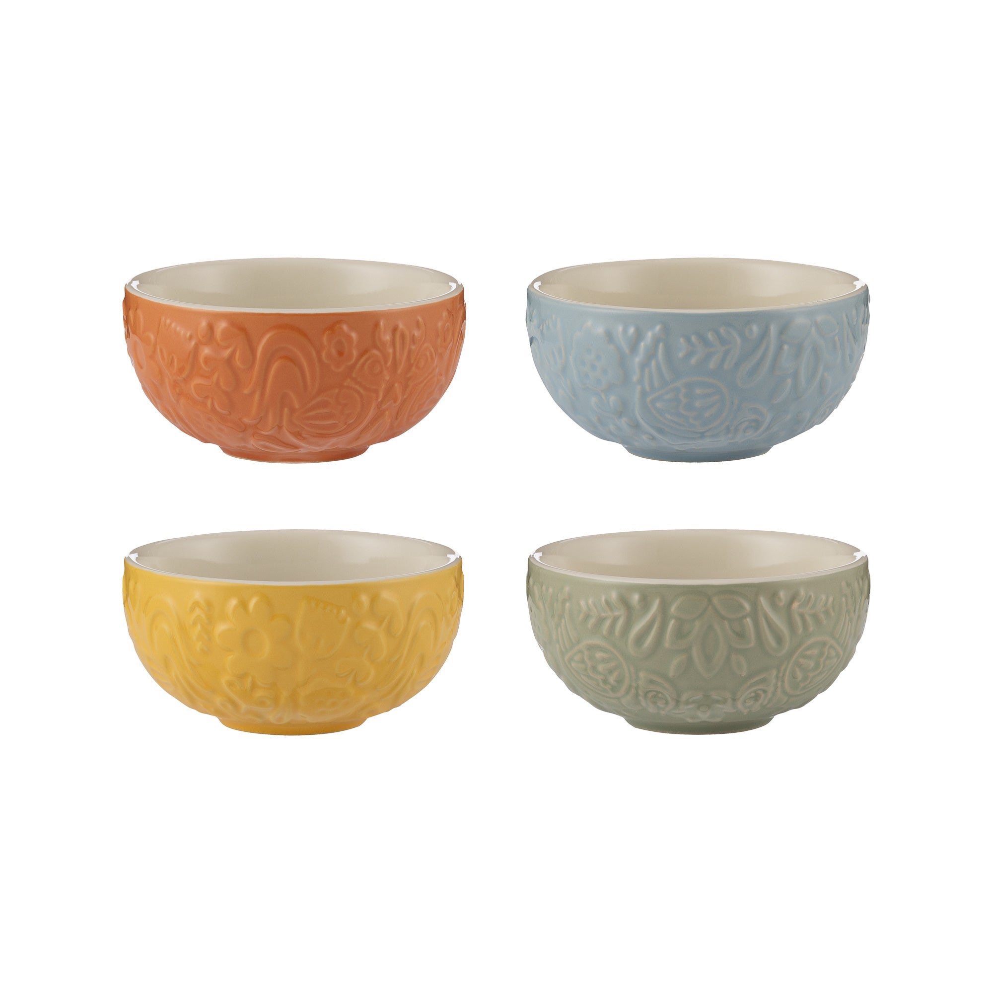 Mason Cash Home to Roost Set 4 Bowls 10cm