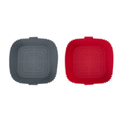 Avanti Square Air Fryer Silicone Basket Insert XL - Set of 2 - 25 x 25cm
