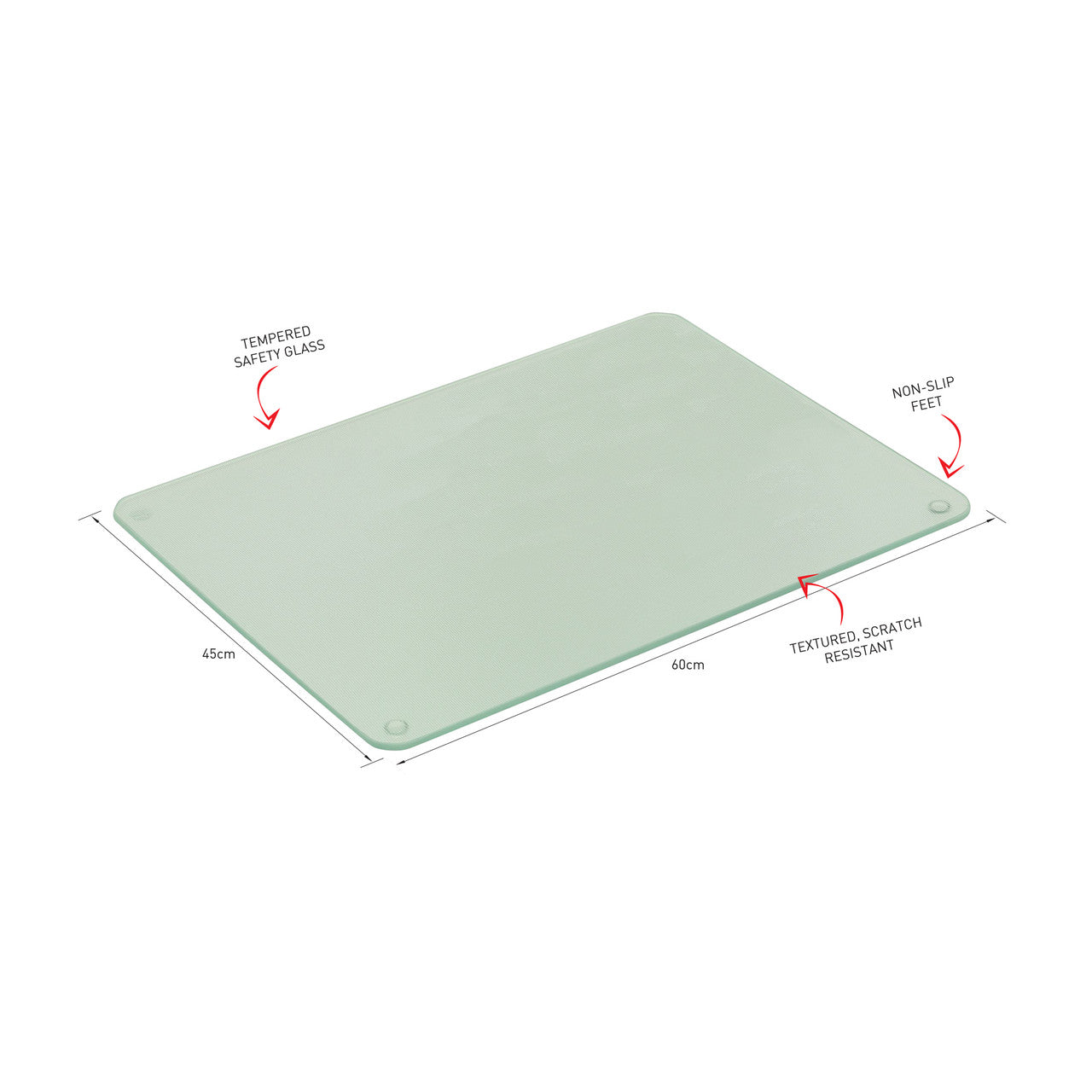 Avanti Tempered Glass Surface Protector - Textured