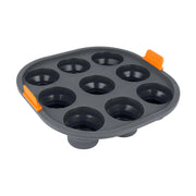 Bakemaster Silicone Collapsible 9 Cup Mini Muffin Air Fryer Insert 21 x 21 x 4cm