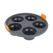 Bakemaster Silicone Collapsible 5 Cup Muffin Air Fryer Insert 21 X 4cm