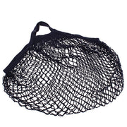 Sachi Cotton String Bag Short Handle - Navy