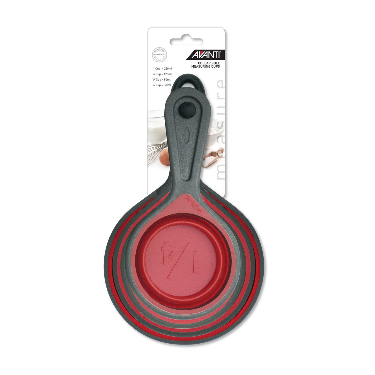 Avanti Collapsible Measuring Cup Set - 4 Piece Set