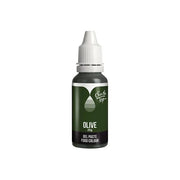 Over The Top Food Colour - Olive 25g