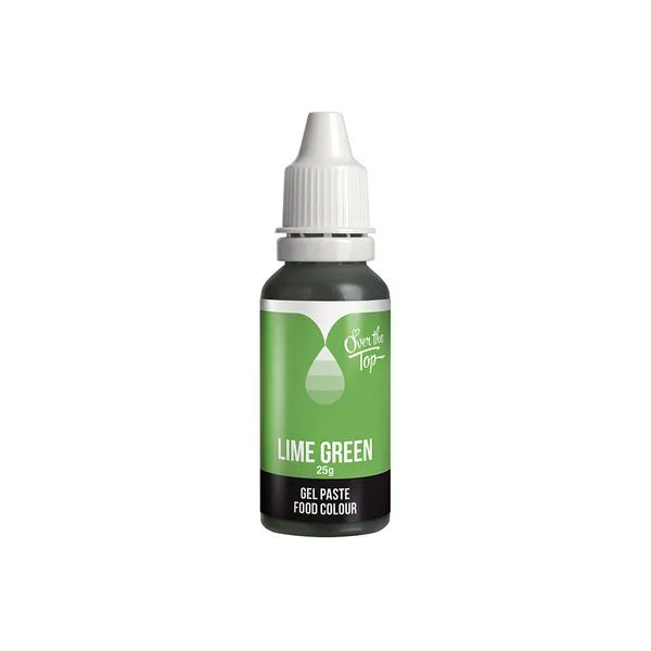 Over The Top Food Colour - Lime Green 25g