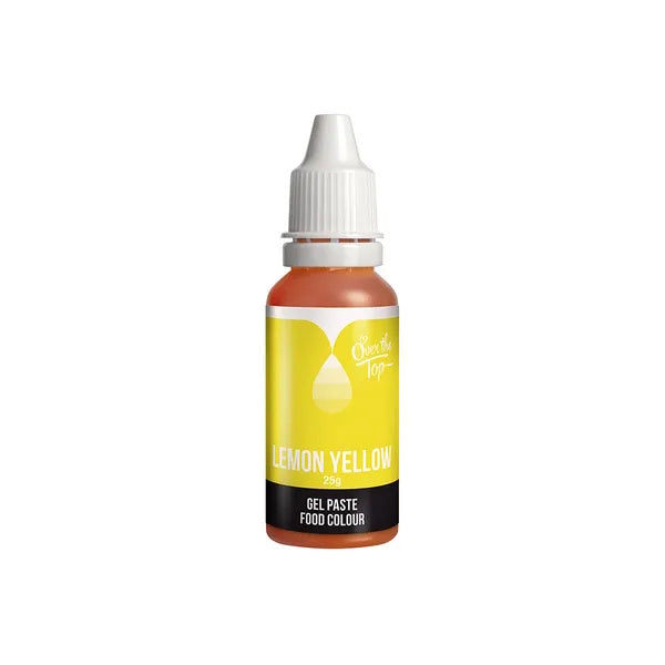 Over The Top Food Colour - Lemon Yellow 25g