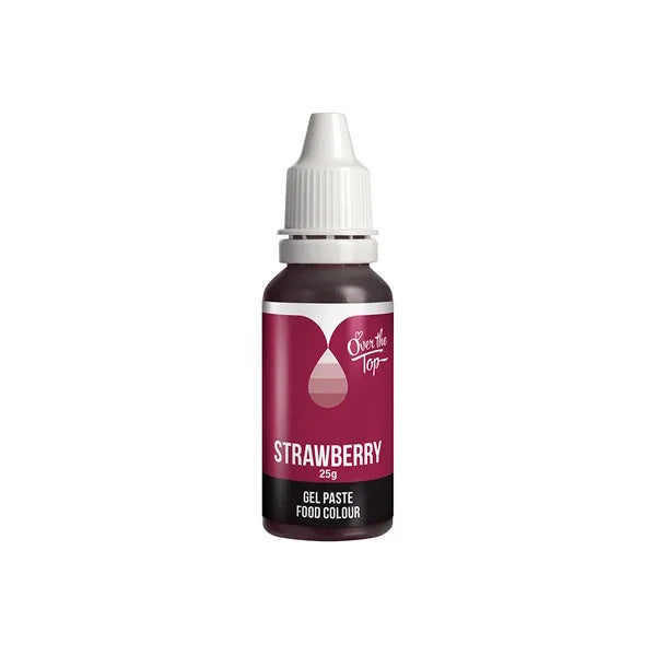 Over The Top Food Colour - Strawberry 25g