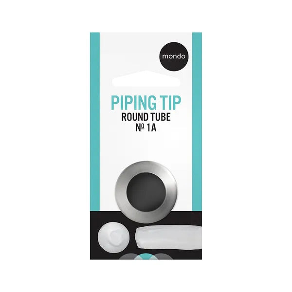 Mondo #1A Stainless Steel Round Piping Tip