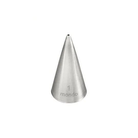 Mondo #1 Stainless Steel Round Piping Tip