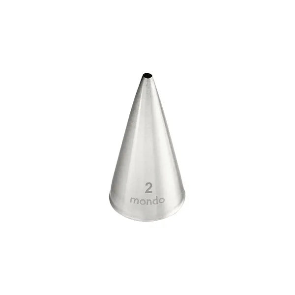 Mondo #2 Stainless Steel Round Piping Tip