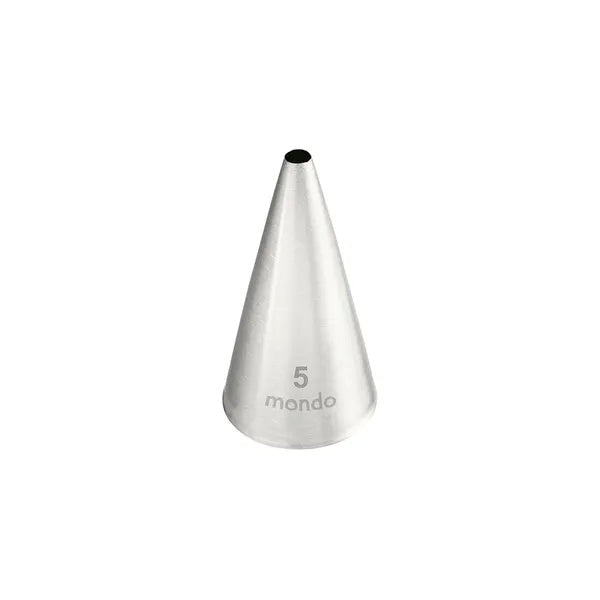 Mondo #5 Stainless Steel Round Piping Tip