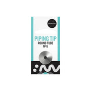 Mondo #6 Stainless Steel Round Piping Tip