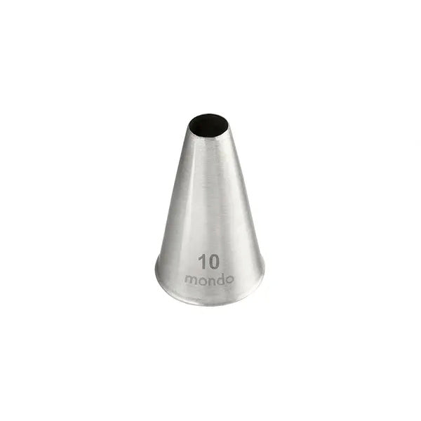 Mondo #10 Stainless Steel Round Piping Tip