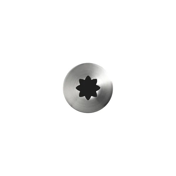 Mondo #21 Stainless Steel Open Star Piping Tip