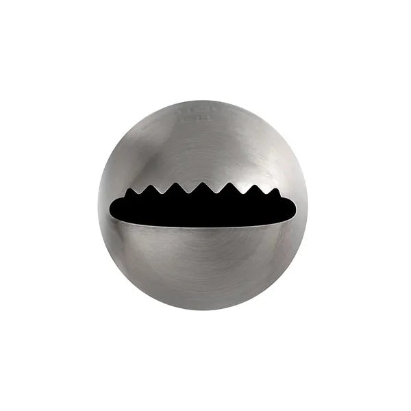Mondo #1D Stainless Steel Basketweave Piping Tip