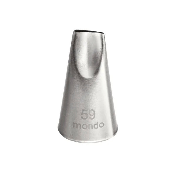 Mondo #59 Stainless Steel Petal Piping Tip